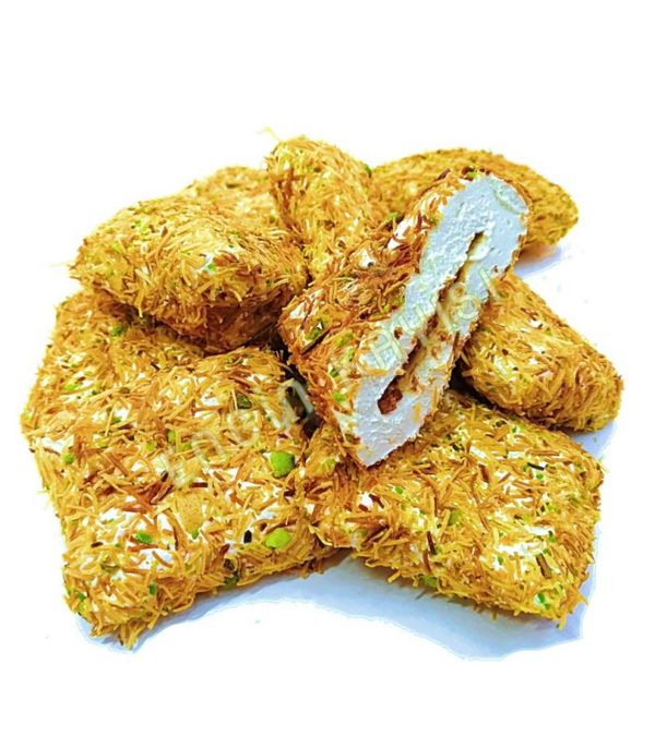 Kadayıflı Antepfıstıklı Cennet Lokumu (Mebrube)